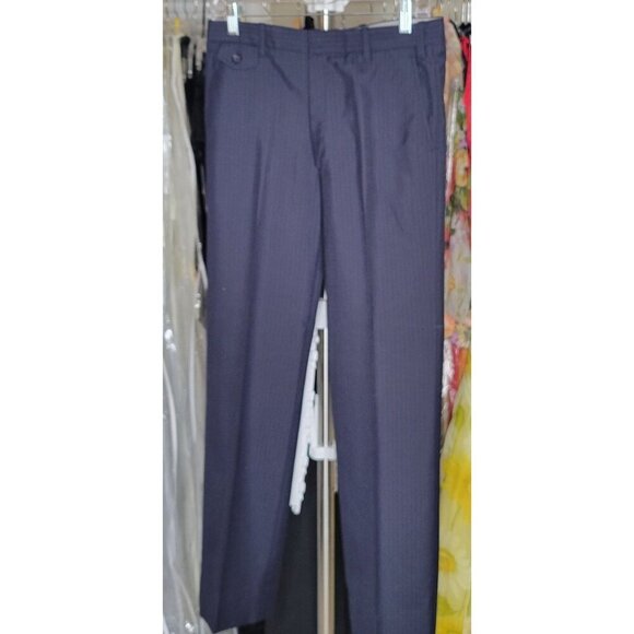 Vintage Blue Pinstripe 3pc Suit by JCPenney - 38R - Picture 5 of 16